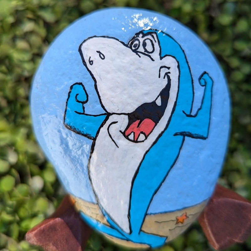 Cartoon Painted Rocks - Etsy