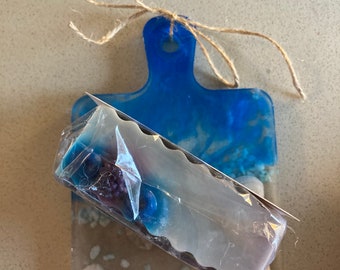 Ocean themed Resin soap dish!