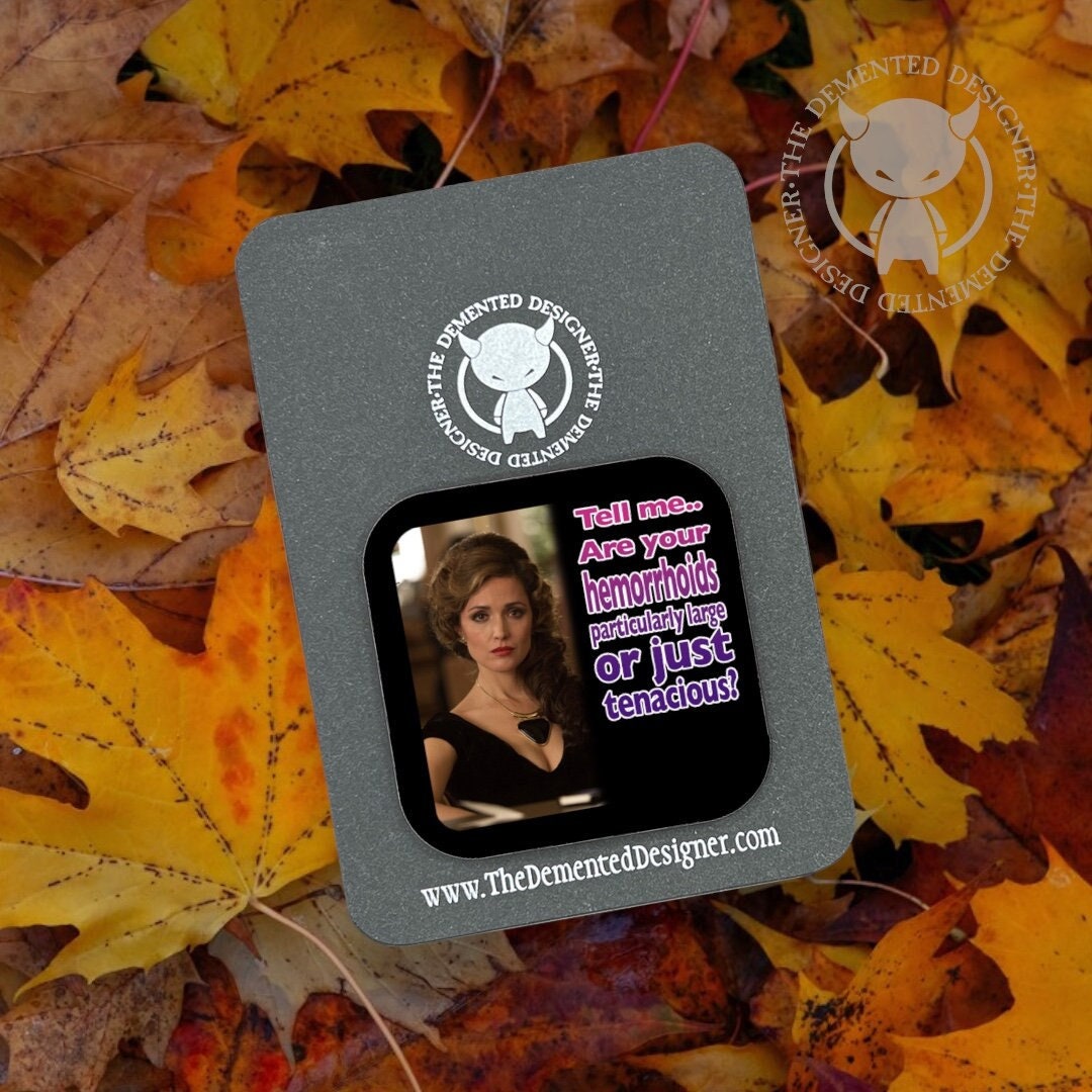 Spy Movie Raina Boyanov Magnet: Rose Byrne Quote (2x2") - Thumbnail 3