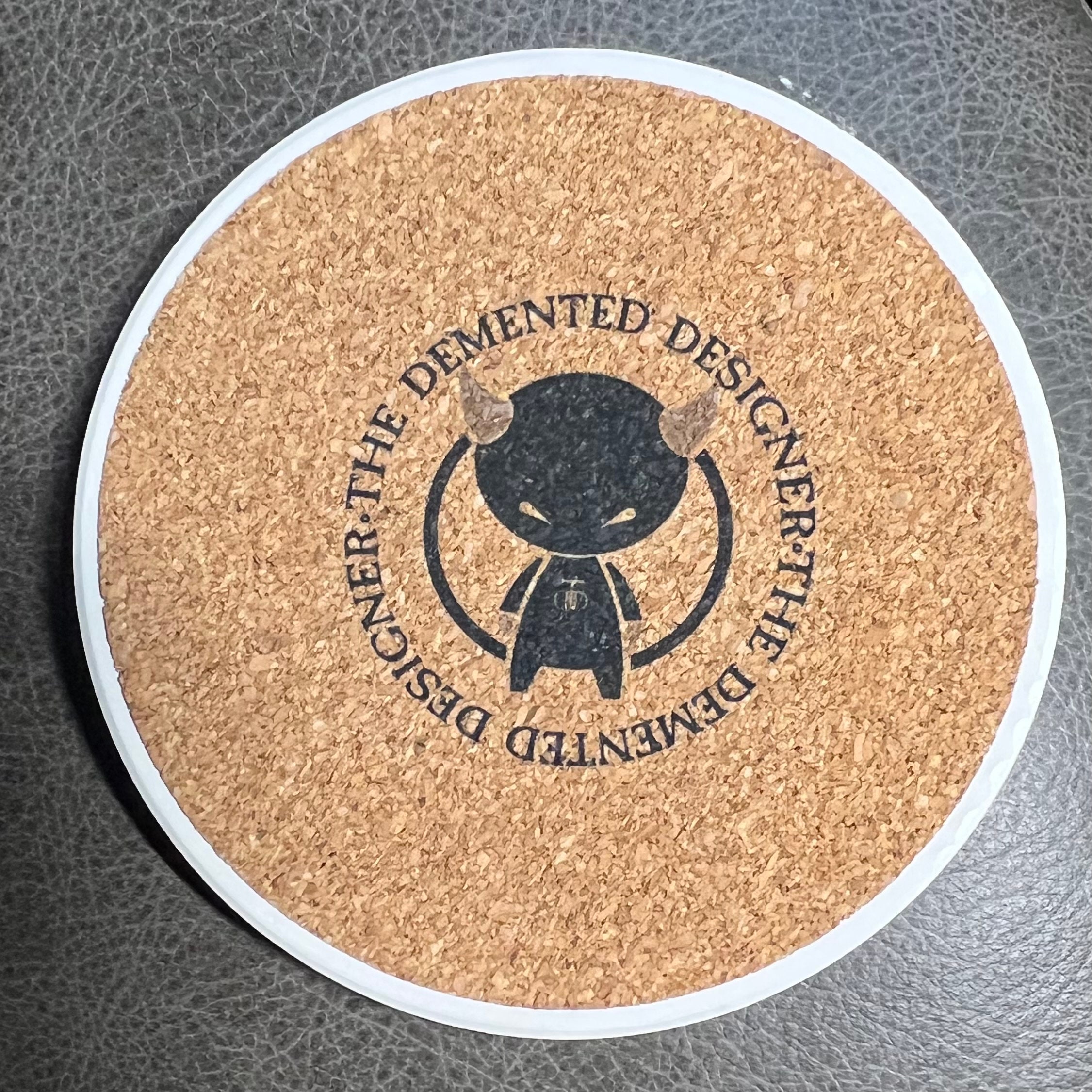 BLACK, like my soul.....Ceramic Coaster - Thumbnail 3