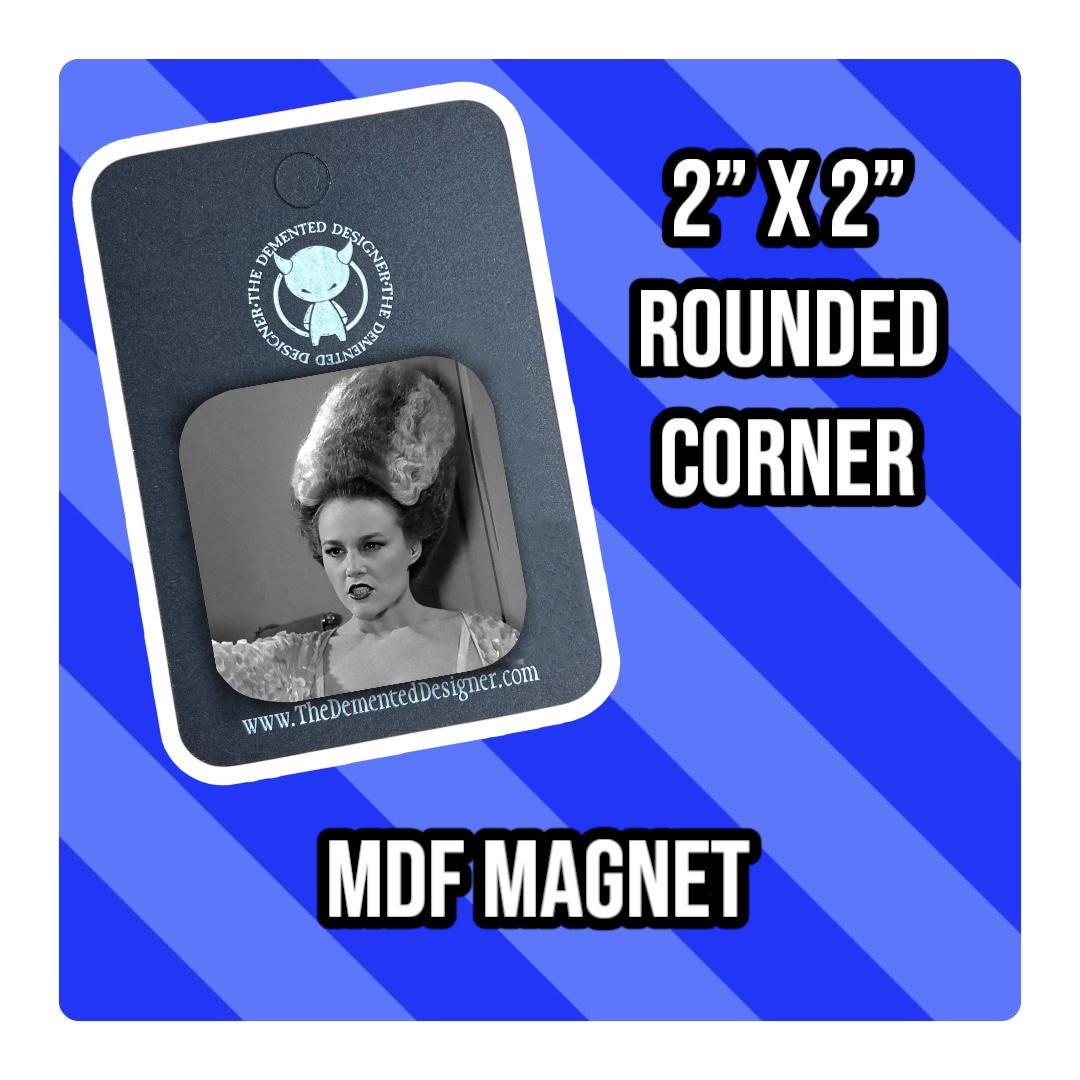 Bride of Frankenstein Magnet: Madeline Kahn - Young Frankenstein Inspired - Thumbnail 2