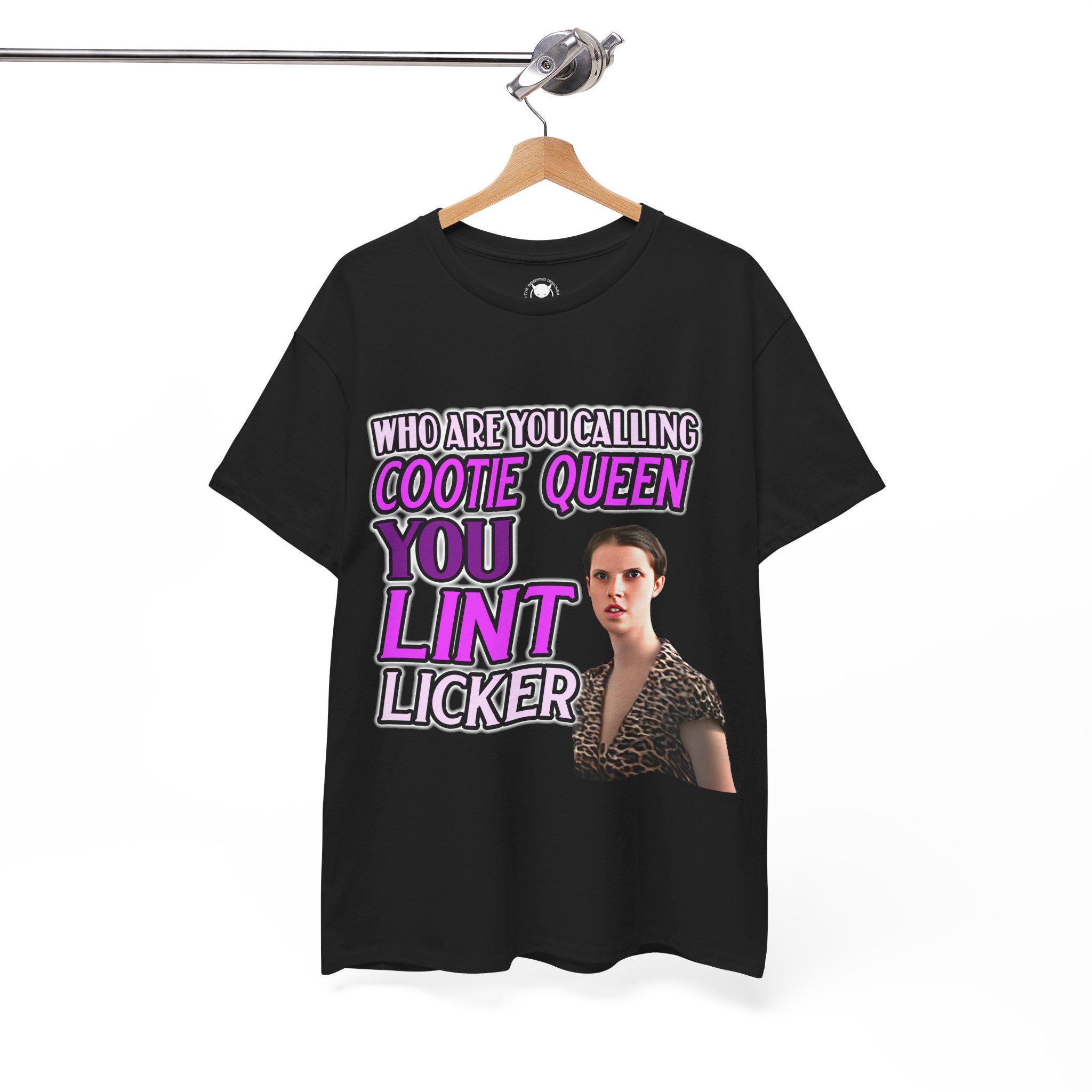 Funny Retro Orbitz Gum Commercial Unisex Tee, Vintage Ad Shirt, Cootie Queen Lint Licker, Cool Graphic Top, Hipster Shirt - Thumbnail 2