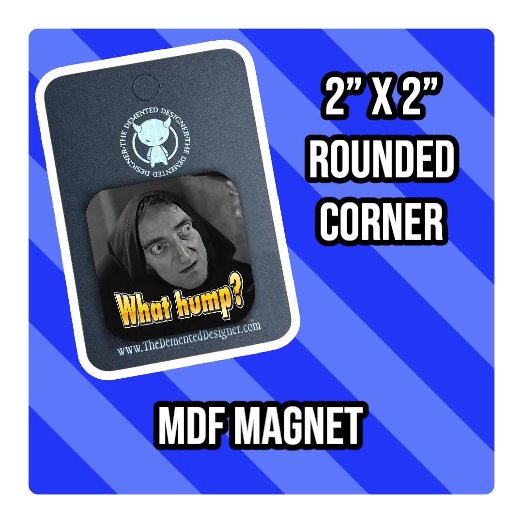 Young Frankenstein Magnet: Marty Feldman as Eye-Gore - Thumbnail 2