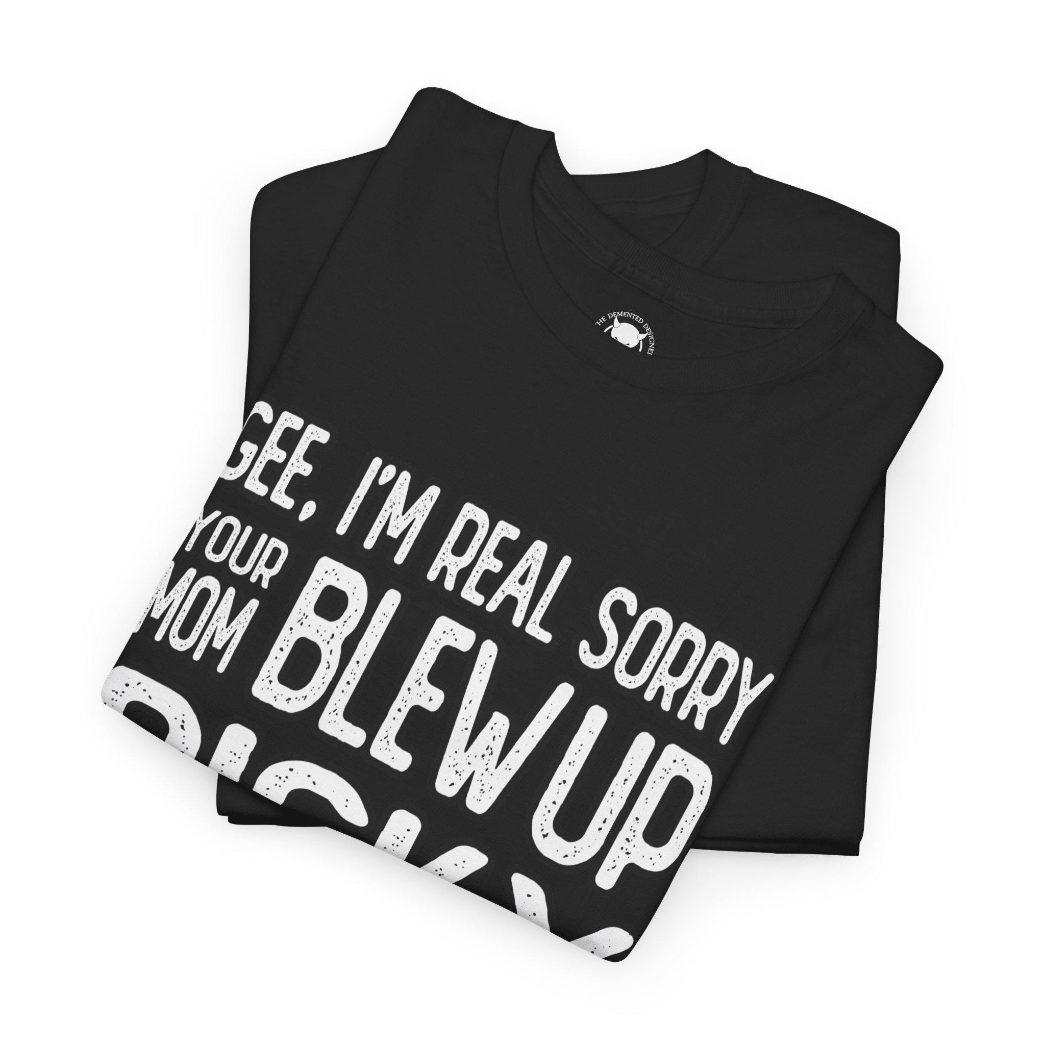 Better off Dead movie inspired T-shirt with infamous quote: Gee, I'm real sorry your mom blew up Ricky, Unisex Tee, Gift for Movie Lovers - Thumbnail 3