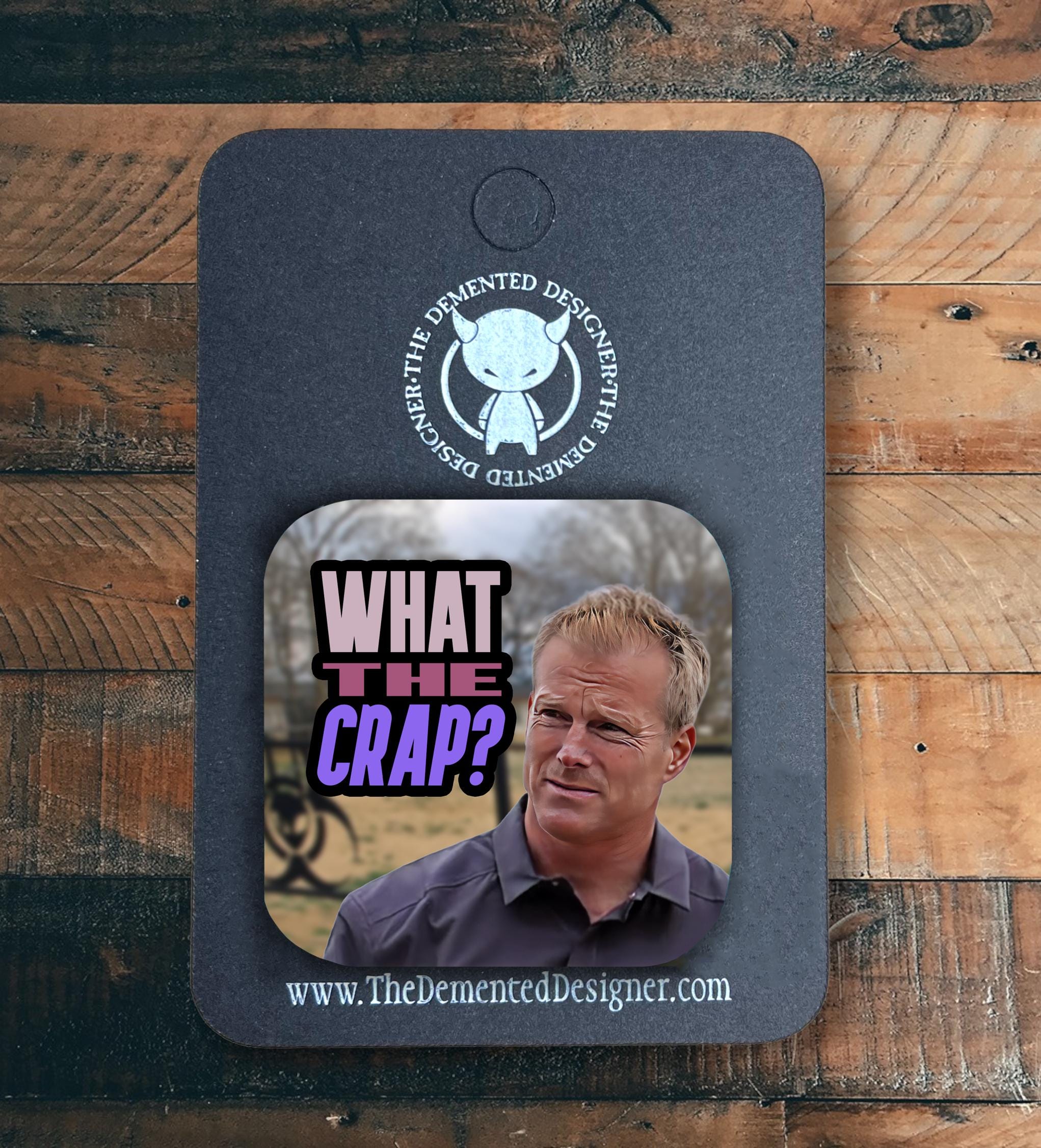 What the Crap? Skinwalker inspired magnet with Free shipping. For fans of Aliens, Travis Taylor, Skinwalker Ranch, Dragon. - Thumbnail 2