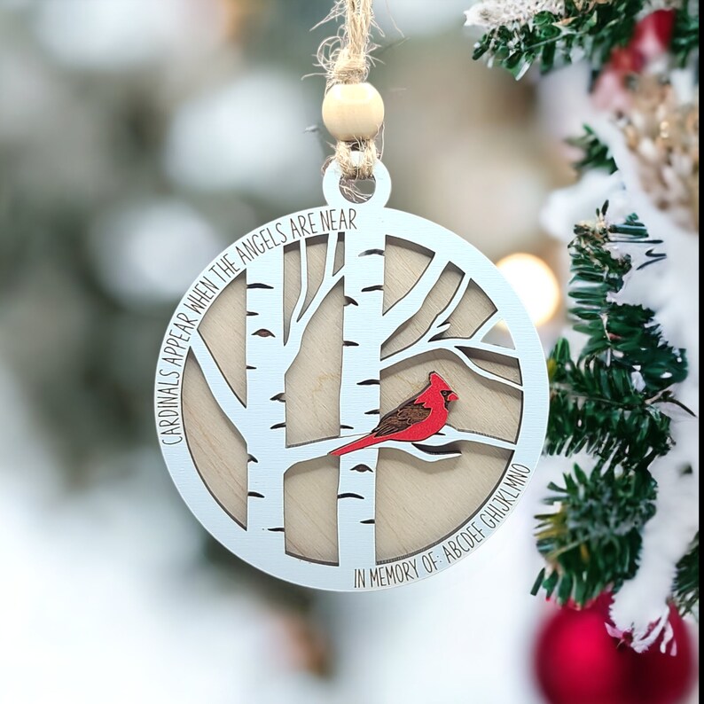 Cardinal Memorial Ornament, in Memory Gifts, Lost Loved One Gift ...