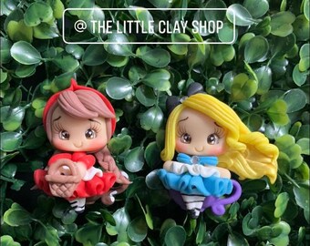 Little R & A Teacup Clay Doll