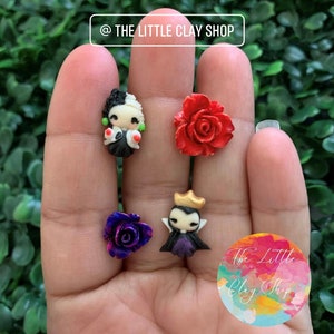 Mini Villains Clay Stud Earrings