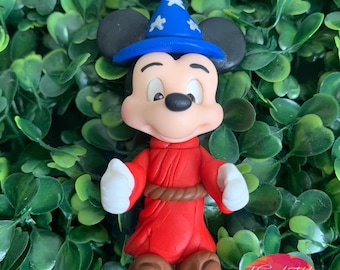 Wizard Mouse Clay Doll