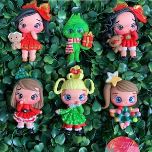 Merry Christmas Clay Doll