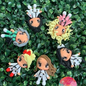 Nurses & Doctors Clay Dolls