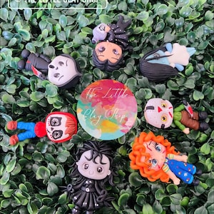 Halloween Clay Dolls