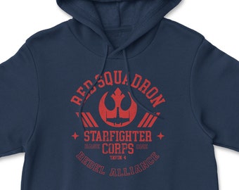 Red Squadron Hoodie, Rebel Alliance X-Wing Fighter Sweater