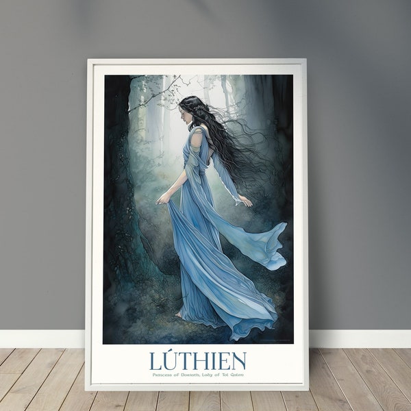 Luthien Poster, Portrait of Tinuviel