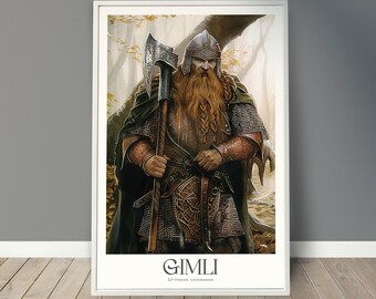 Gimli the Dwarf Poster