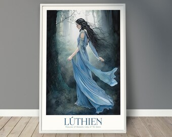 Luthien Poster, Portrait of Tinuviel