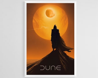 Dune Fan-Art Poster, Digital Print