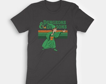 Dungeons and Dragons Wizard Shirt, D&D Cartoon