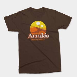 Retro Dune Shirt, Arrakis Desert Power Sandworm