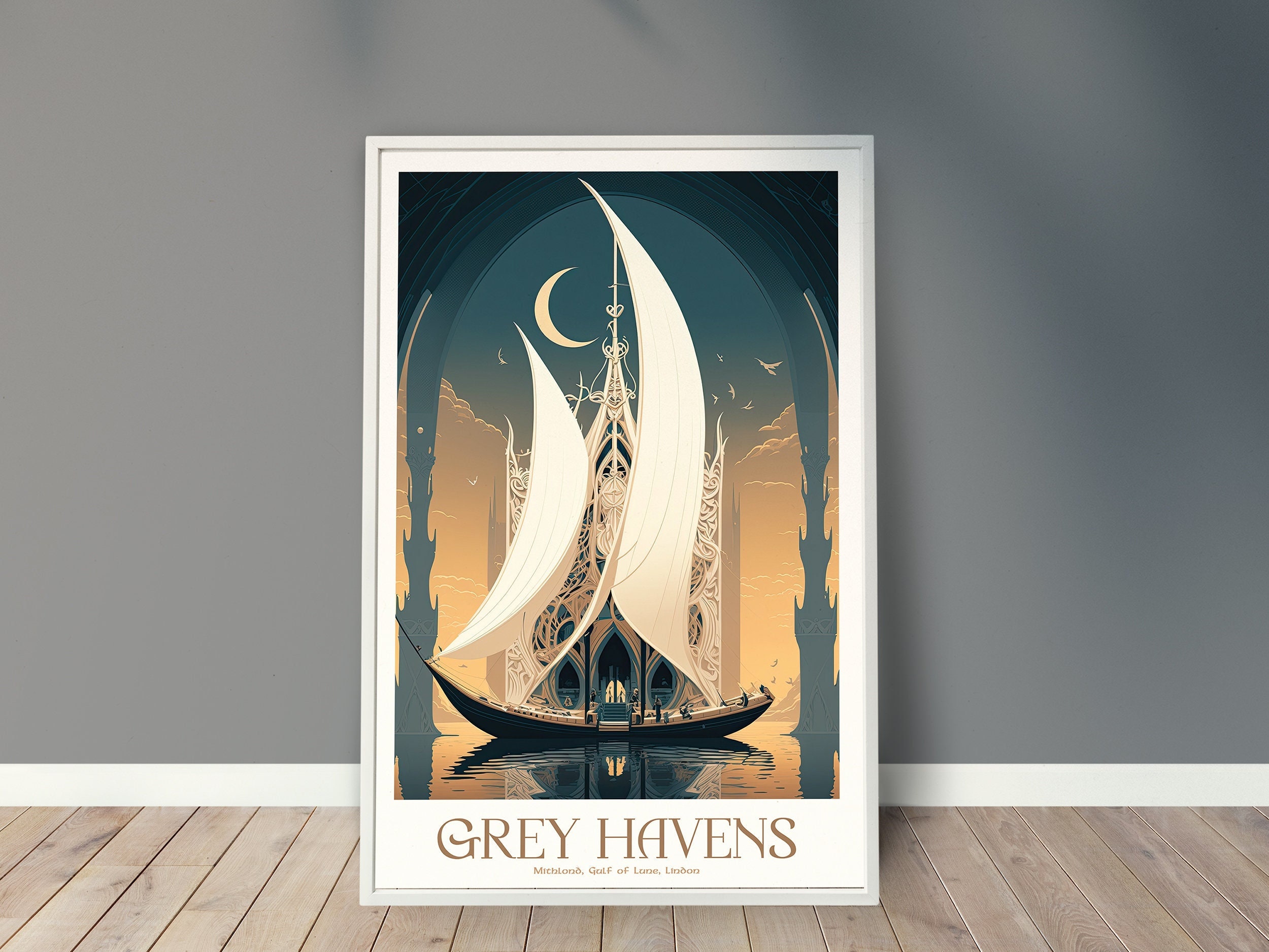 The Grey Havens (Print) – Aronja-Art