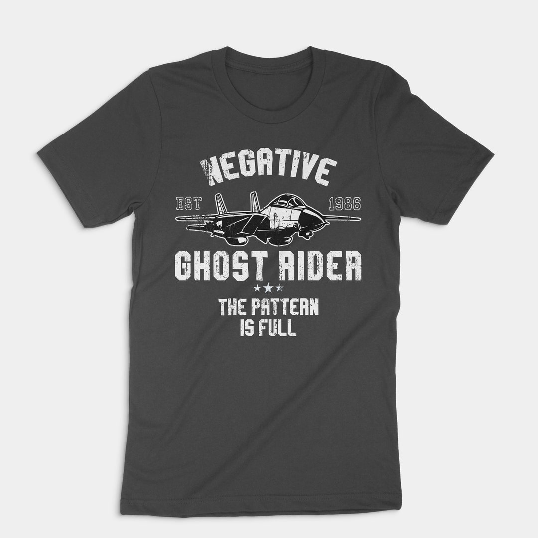 Top Gun Shirt Negative Ghost Rider the Pattern is Full Movie - Etsy New ...