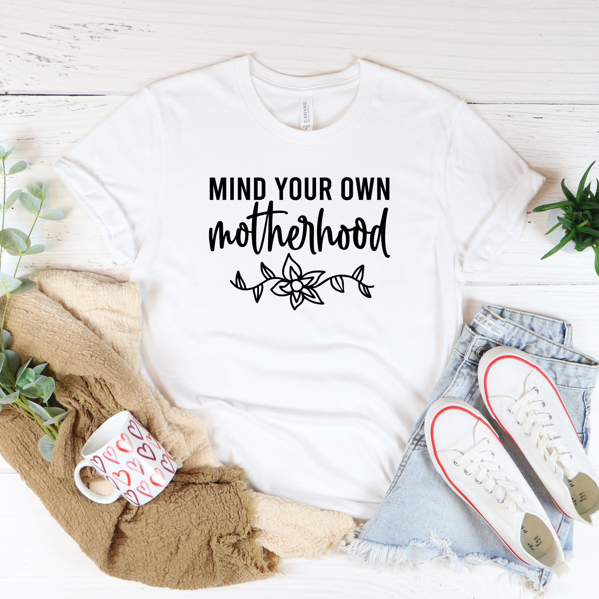 Screen Print Ready to Press Mind Your Own Motherhood Etsy