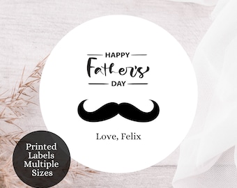 Fathers Day Labels, Fathers Day Stickers, Fathers Day Envelope Seals, Custom Fathers Day Labels