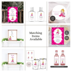 15 Editable Princess Baby Shower Games Bundle Template, Printable Baby ...