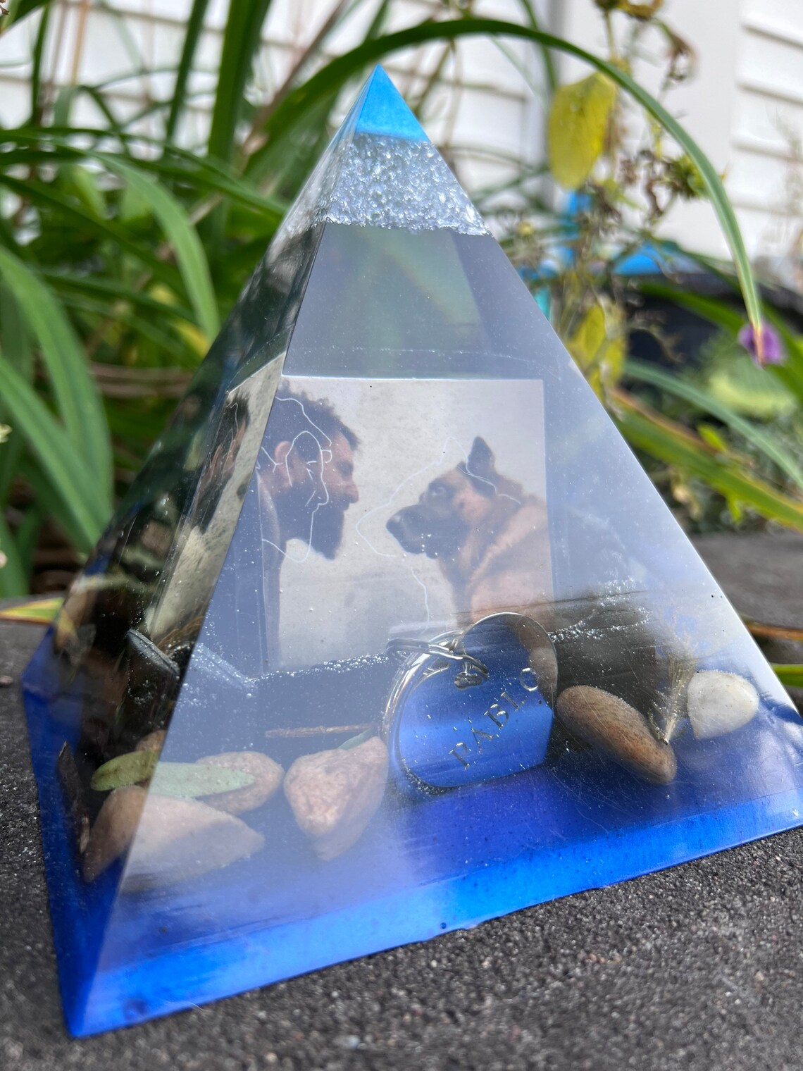 Pet Memorial Pyramid Large Etsy