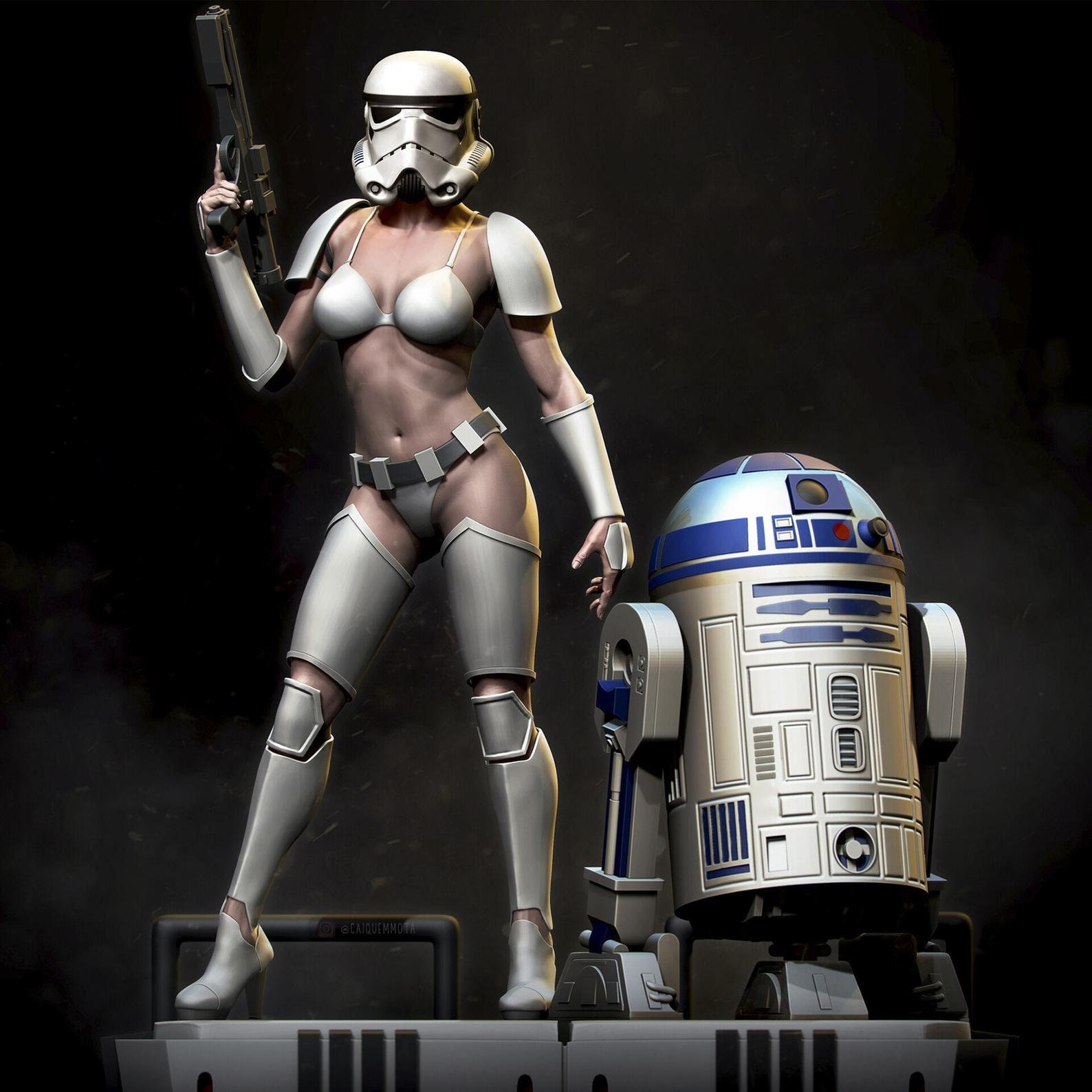 Naked Stormtrooper - Etsy