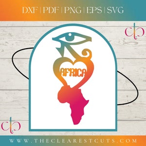 Afrocentric | EARRING CUT FILE | Vector File | Instant Download | Cricut | Laser Cutting | Template | svg | dxf | png | pdf | eps