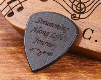 Custom Guitar Pick Case Valentines Gift Husband Him, Personalized  Engrave Picks Plectrum Holder, Anniversary Gift Him Boyfriend Gift Idea