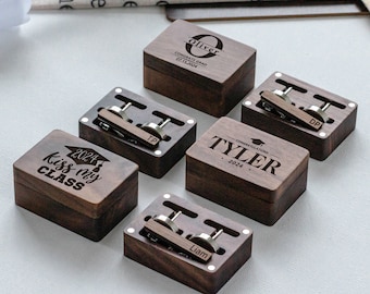 2026 Graduation Gift Personalized Cufflinks Set, College Graduation Gift, High School Graduate Gift For Him, Graduation Gift For Him