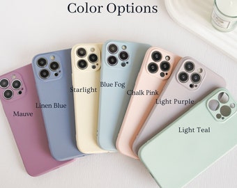 Silicone iPhone Case for 15-11  X XS XR 12 Mini  Cover with Durable Protection