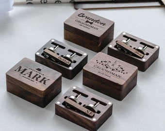 Personalized Cufflinks For Groomsman Best Man | Wedding Gifts | Gift For Father Of The Groom