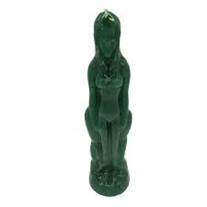 Green Female Candle