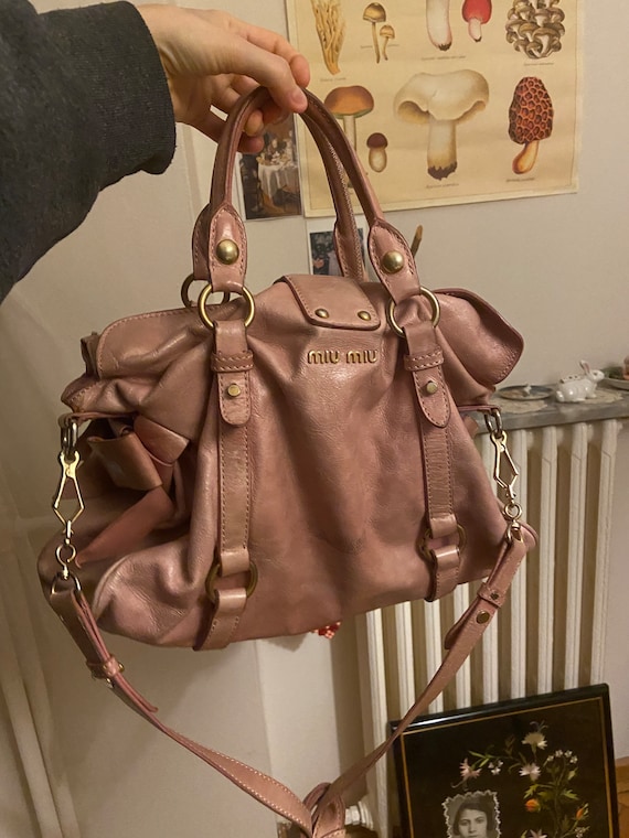 Miu Miu Vitella Lux Bow Bag