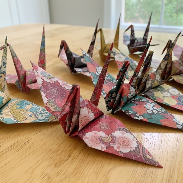 Good Luck Cranes Etsy