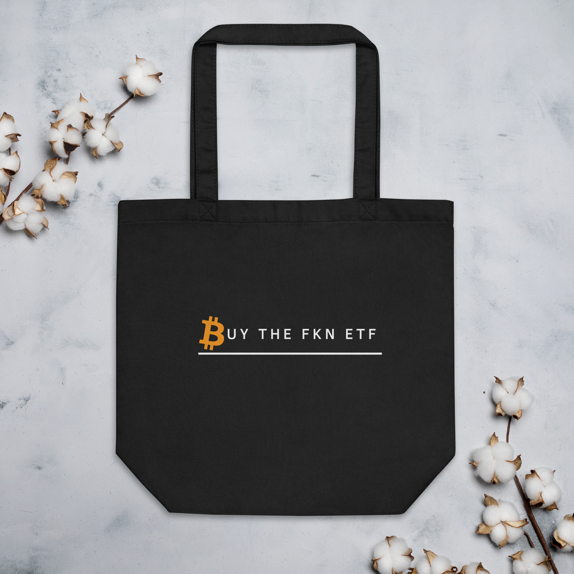 Bitcoin ETF Eco Tote Bag | Bitcoin ETF Investor | Bitcoin Investor | Unisex  Bag | Crypto Tote | Crypto Merch | Bitcoin Love - Etsy