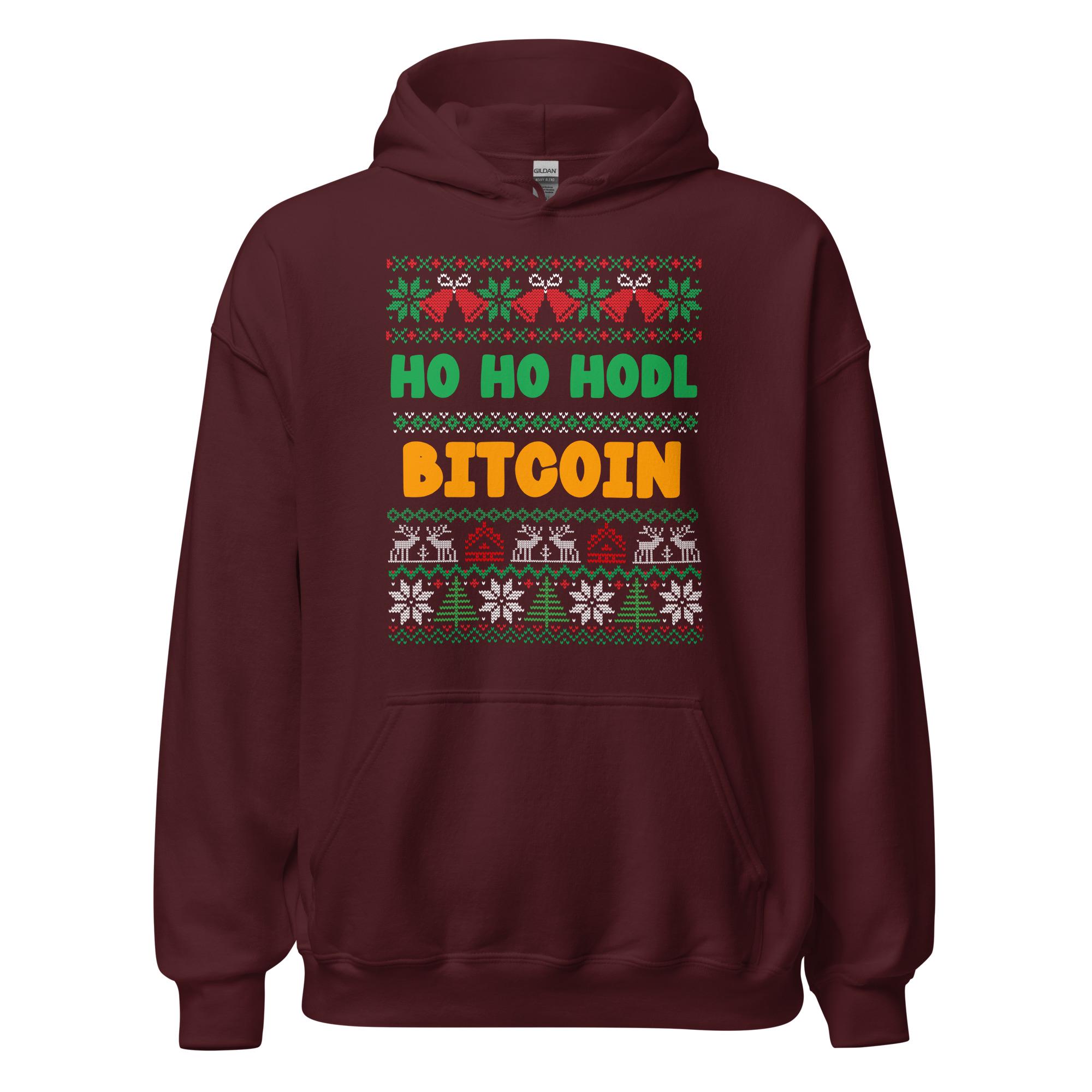 BITCOIN Christmas Hoodie | Crypto Unisex Sweater | HODL BTC Hoodie | X-mas  Sweater | Christmas Sweater | Crypto Christmas Gift - Etsy