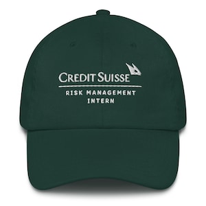 Credit Suisse Risk Management Intern - Mütze