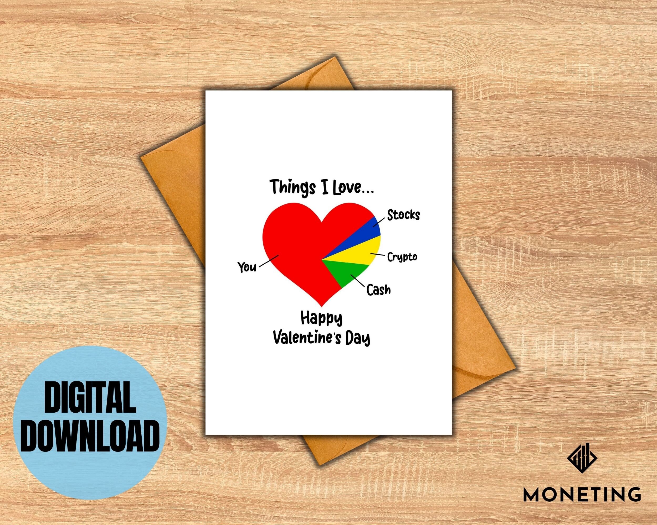 Valentines Crypto Card - Etsy