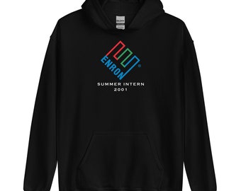 ENRON Summer Intern 2001 Unisex Hoodie | ENRON Hoodie | Enron Accounting Merch | Enron Gift | Enron Accounting 2001 Gift | Wall Street Merch
