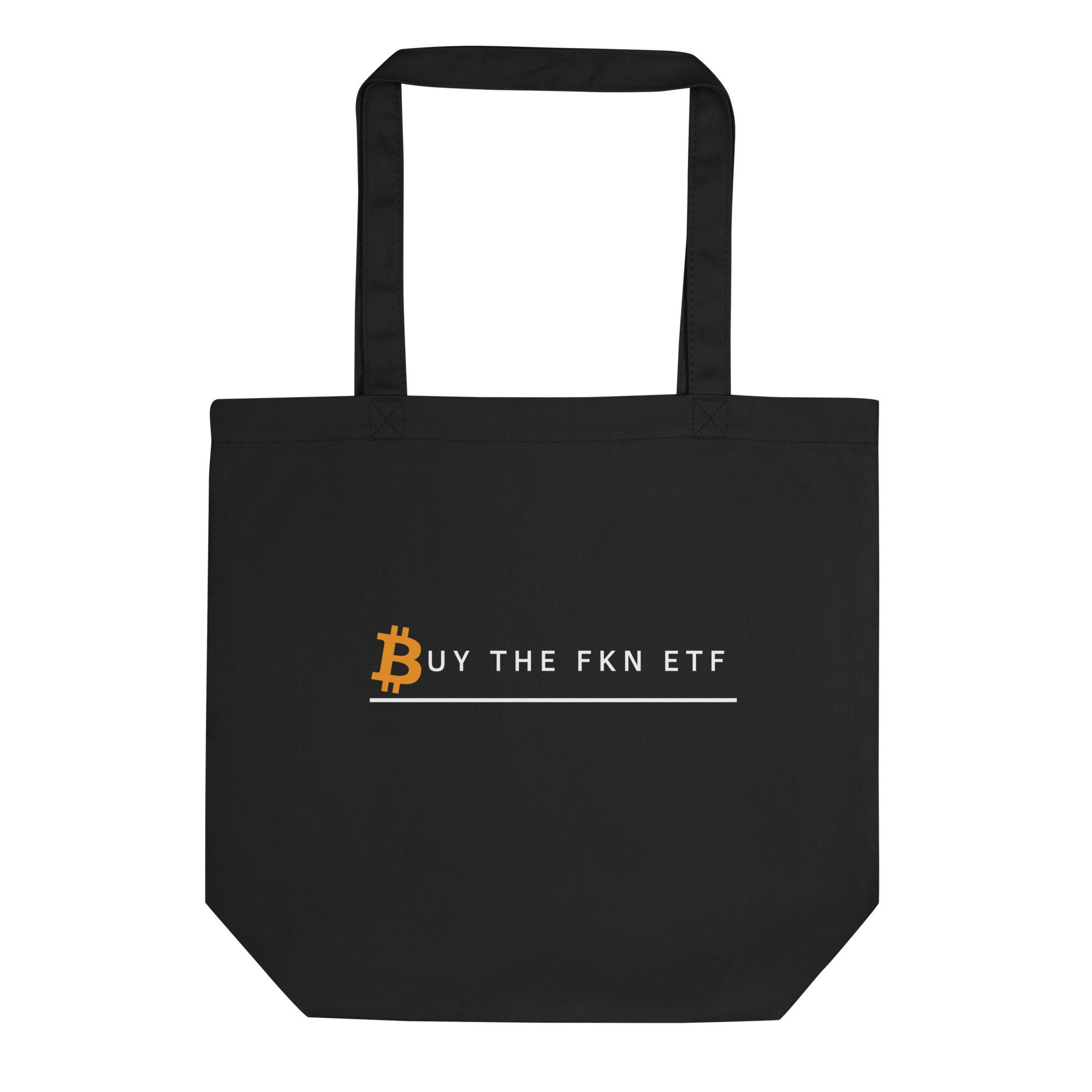 Bitcoin ETF Eco Tote Bag | Bitcoin ETF Investor | Bitcoin Investor | Unisex  Bag | Crypto Tote | Crypto Merch | Bitcoin Love - Etsy
