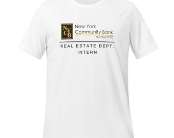 NYCB Intern T-Shirt | New York Community Bank Shirt | NYCB Real Estate Department Intern | Finance Gift | Trader Shirt | Stonks Intern