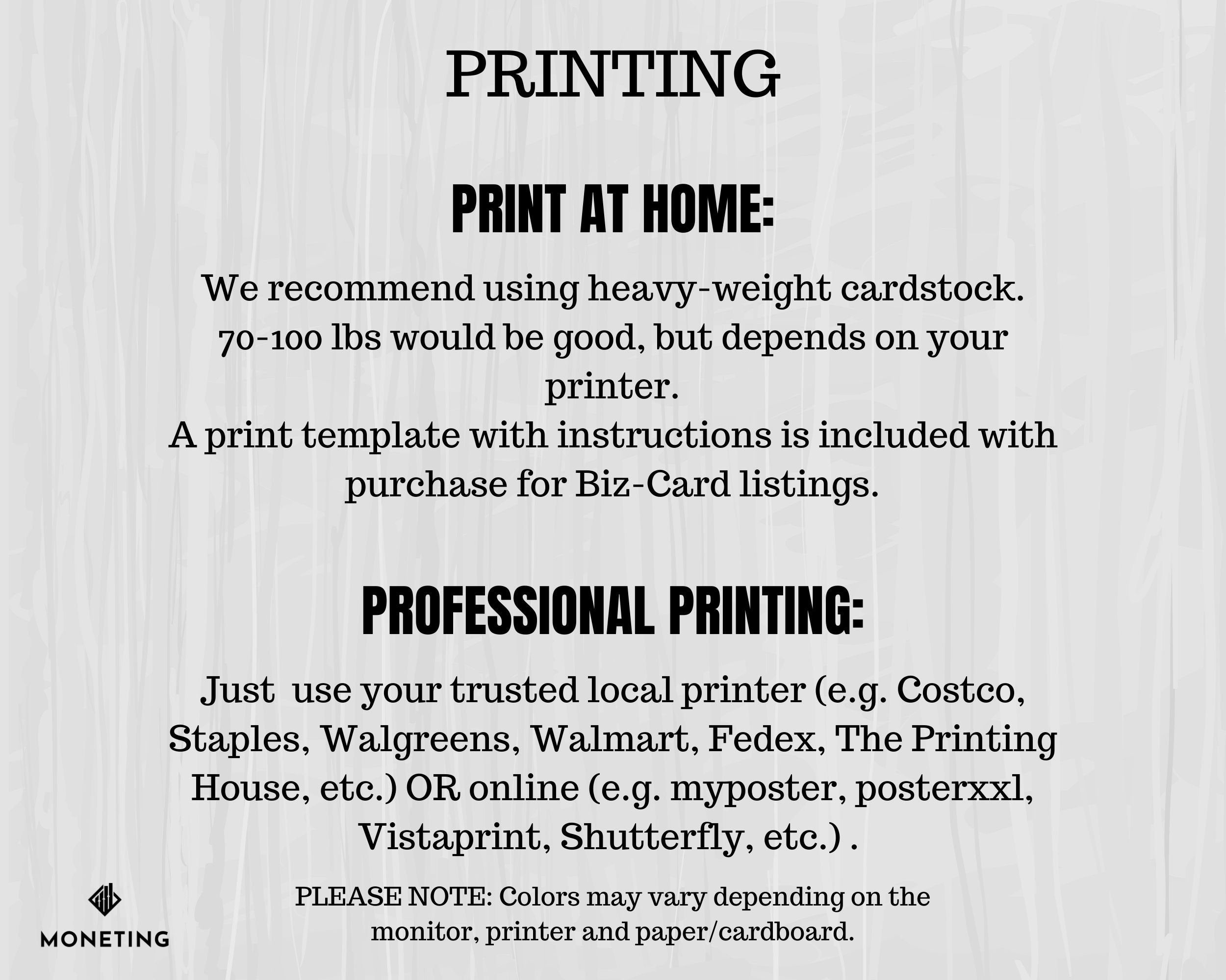 Printable Business Card American Psycho Style, Paul Allen Business Card