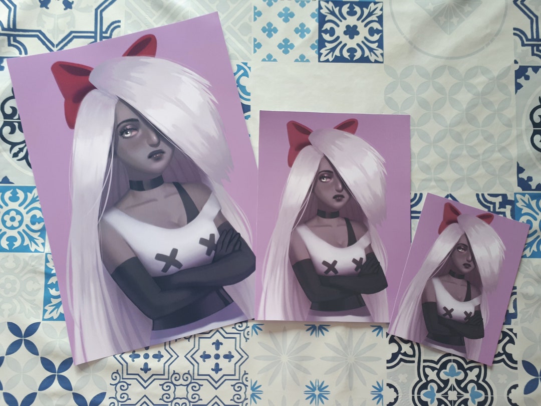 Print Vaggie Hazbin Hotel A4 A5 A6 Glossy Paper - Etsy