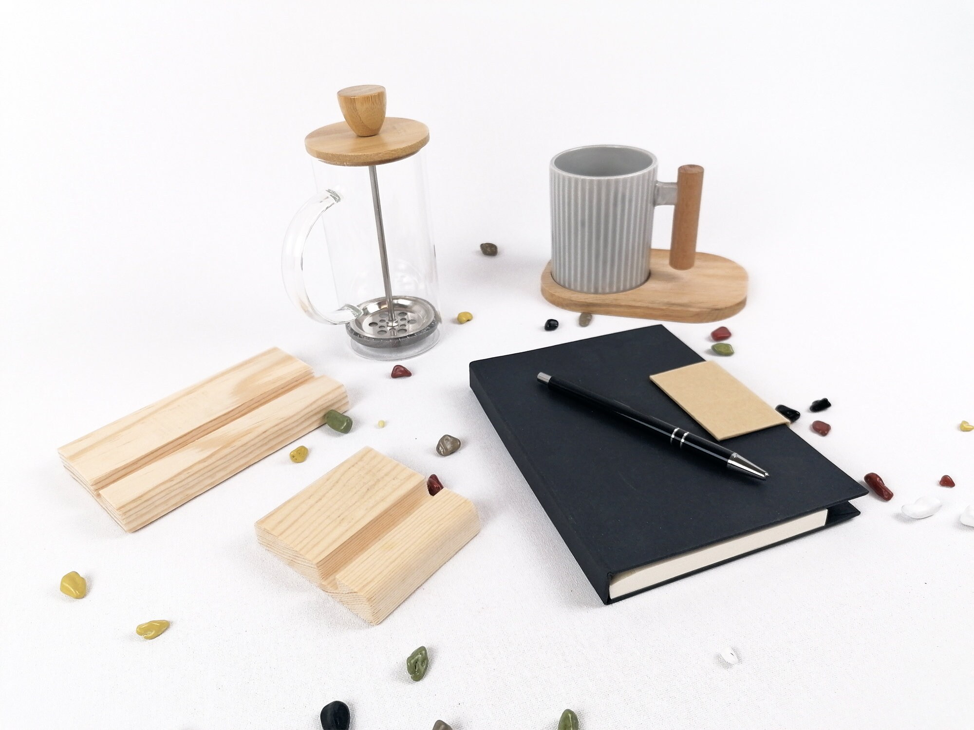 French Press Gift Set Personalized Christmas Gift Box Etsy