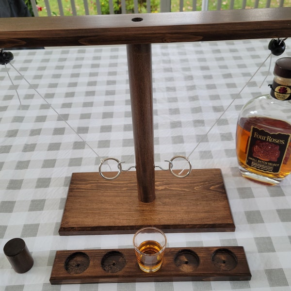 Hook and Ring Tabletop Game, great for a fun Drinking Game or Family Game