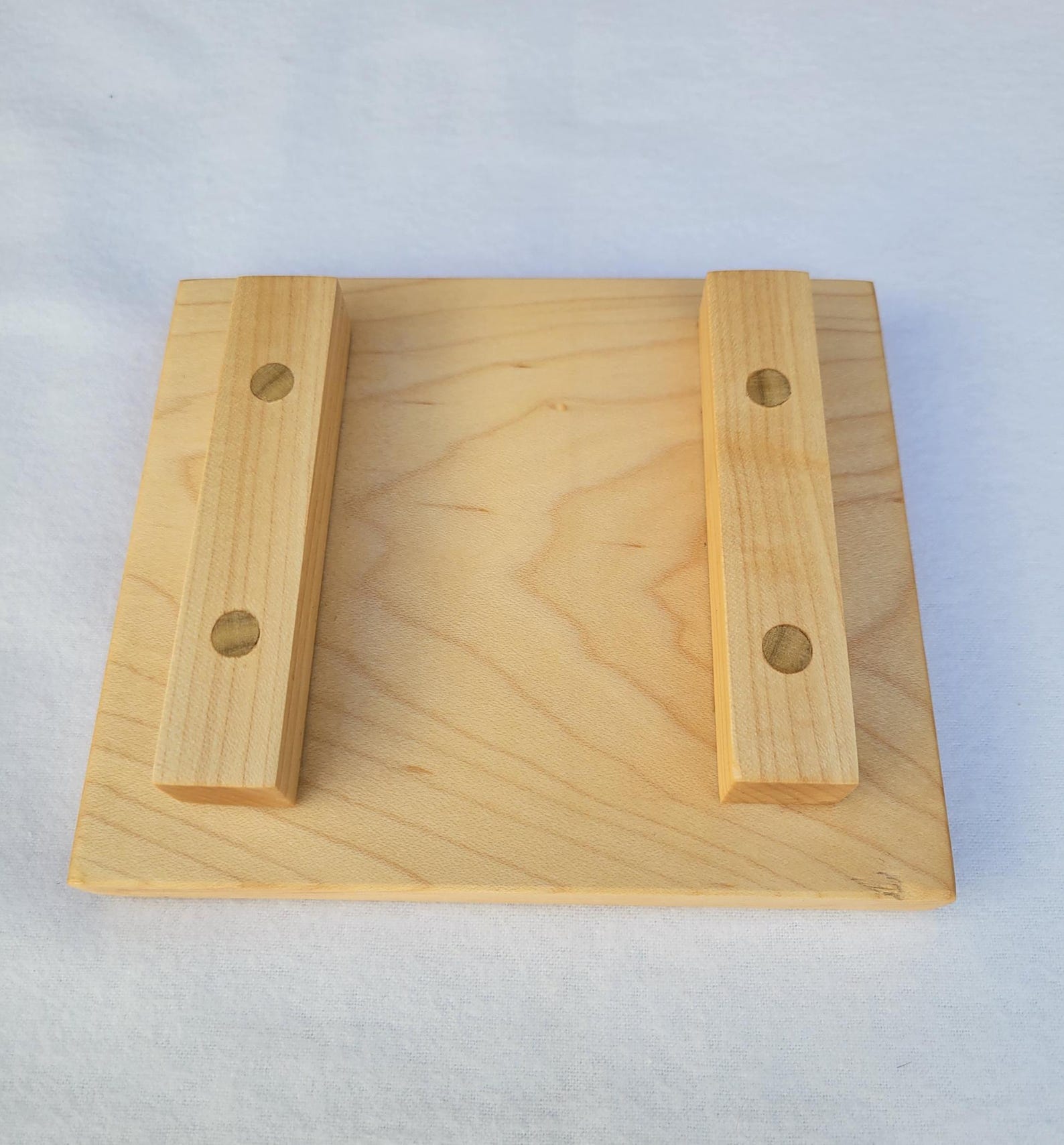 Maple Tray Rack Solid Maple Tray, Great for a Bathroom or Kitchen Soap Stand, Plant ...